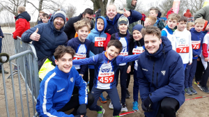 De Jongens Junioren 1 voor hun start