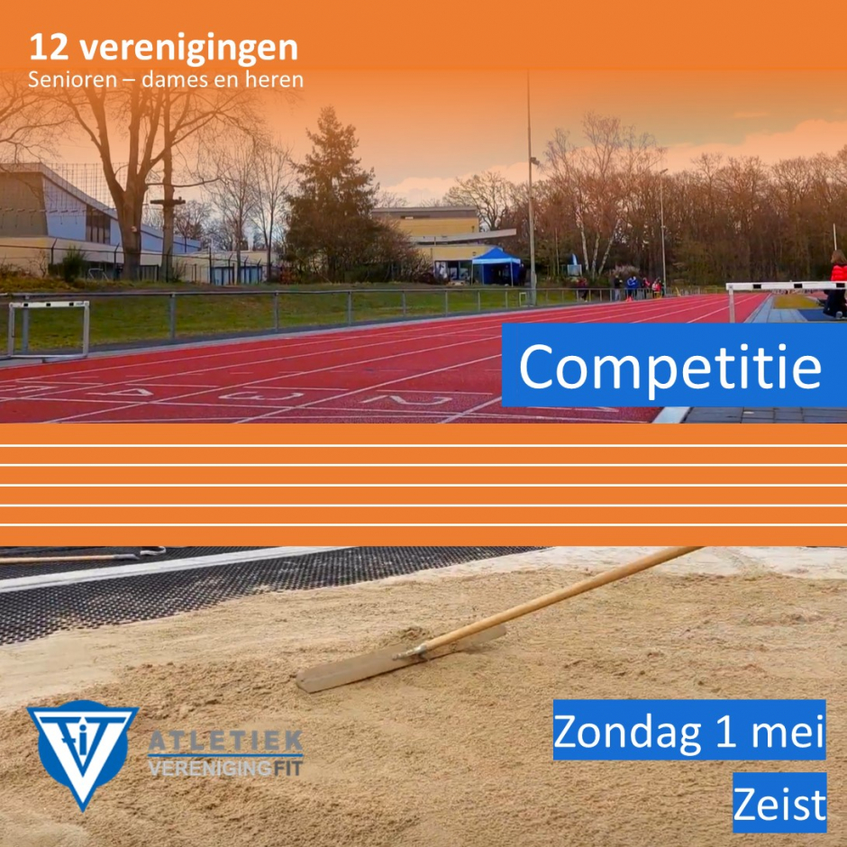 Zondag 1 mei competitie in Zeist