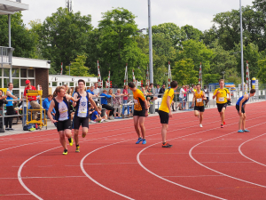 Daan en David - 4x400m