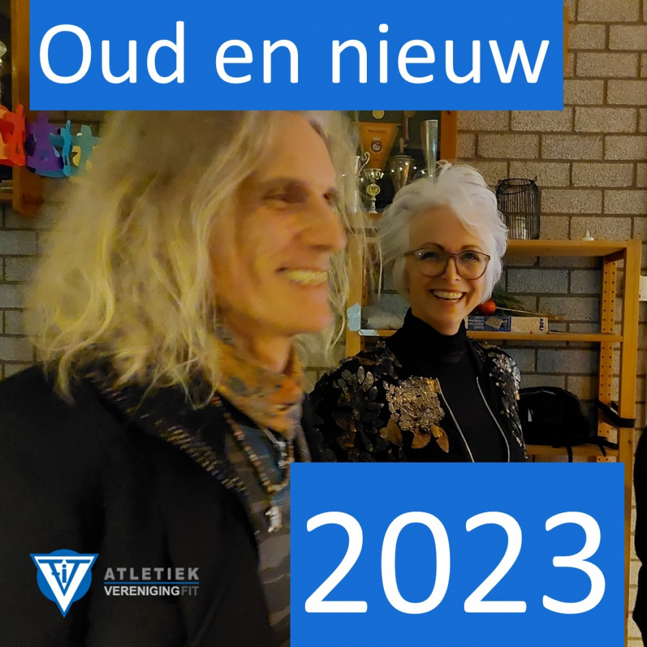 Ad en Nelleke, oud en aankomend voorzitter