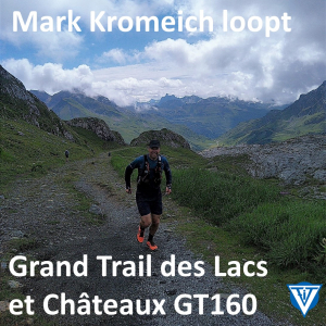 Mark Kromeich start op de Grand Trail des Lacs et Chateaux