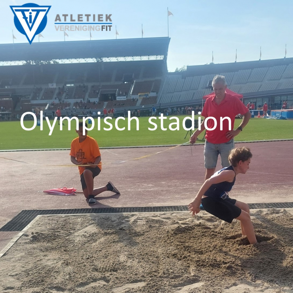 In het Olympisch Stadion verspringen