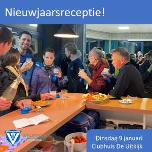 Gezellig vooruitkijken op 2024 aan de bar bij Fit