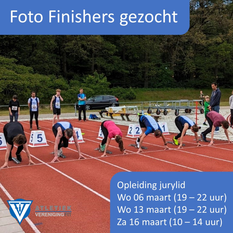 Fit-atleten klaar voor de start