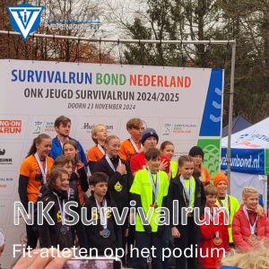 Fitatleten op het podium