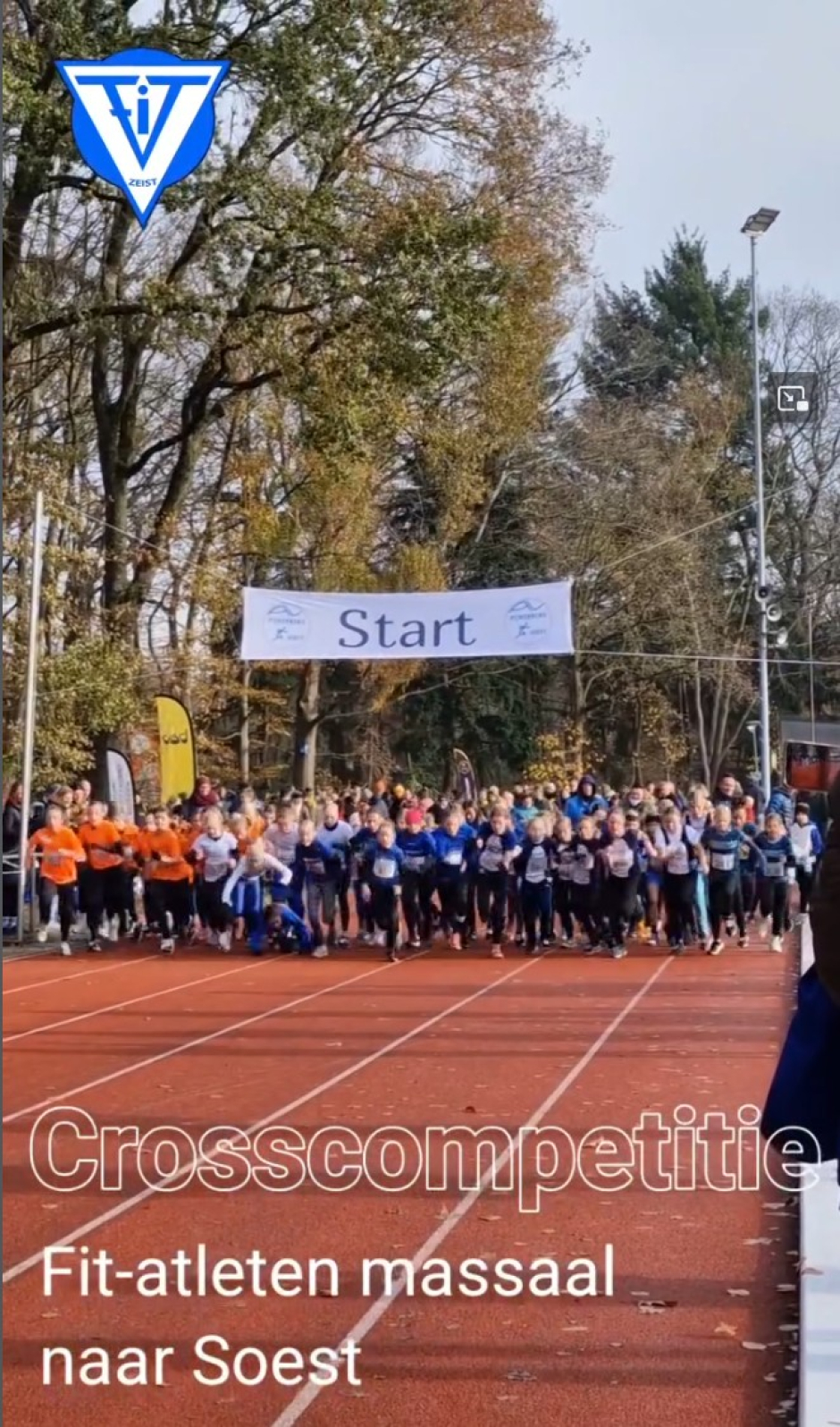 Sfeerimpressie eerste cross